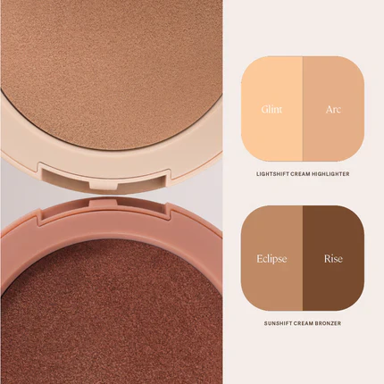 Sunshift Bronzer + Lightshift Highlighter - Sample